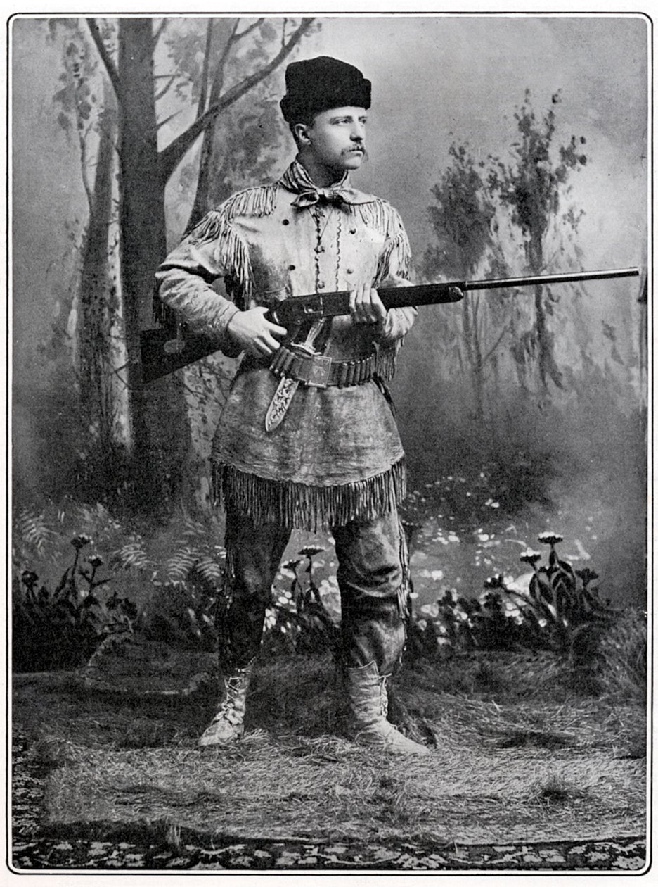 Theodore Roosevelt, amerykański żołnierz i polityk, c1898 autorstwa Unbekannt