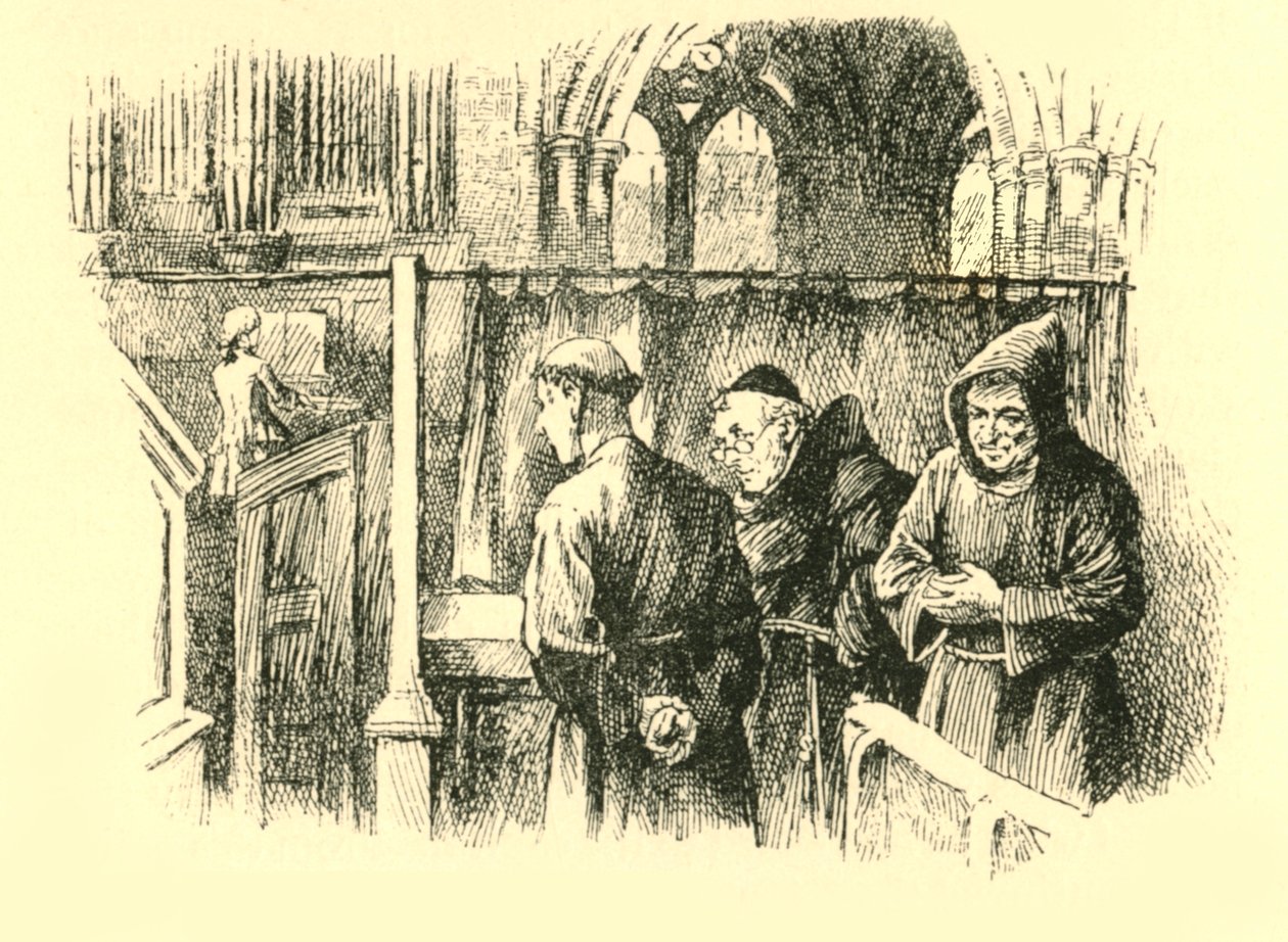 Pozostali stojąc, zakorzenieni w miejscu, 1907. autorstwa Unbekannt
