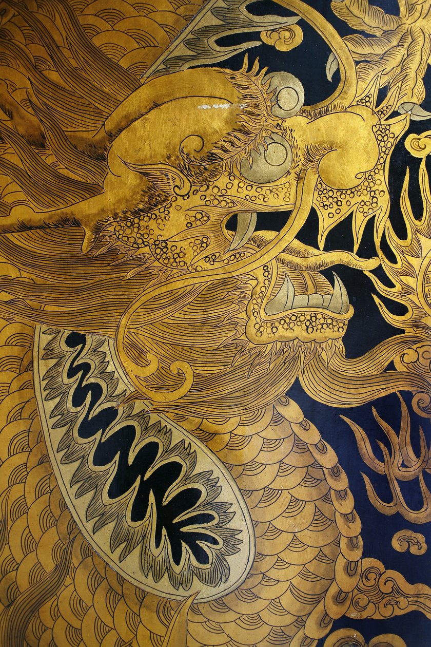 Drzwi świątyni Thian Hock Keng Singapur Singapur autorstwa Unbekannt