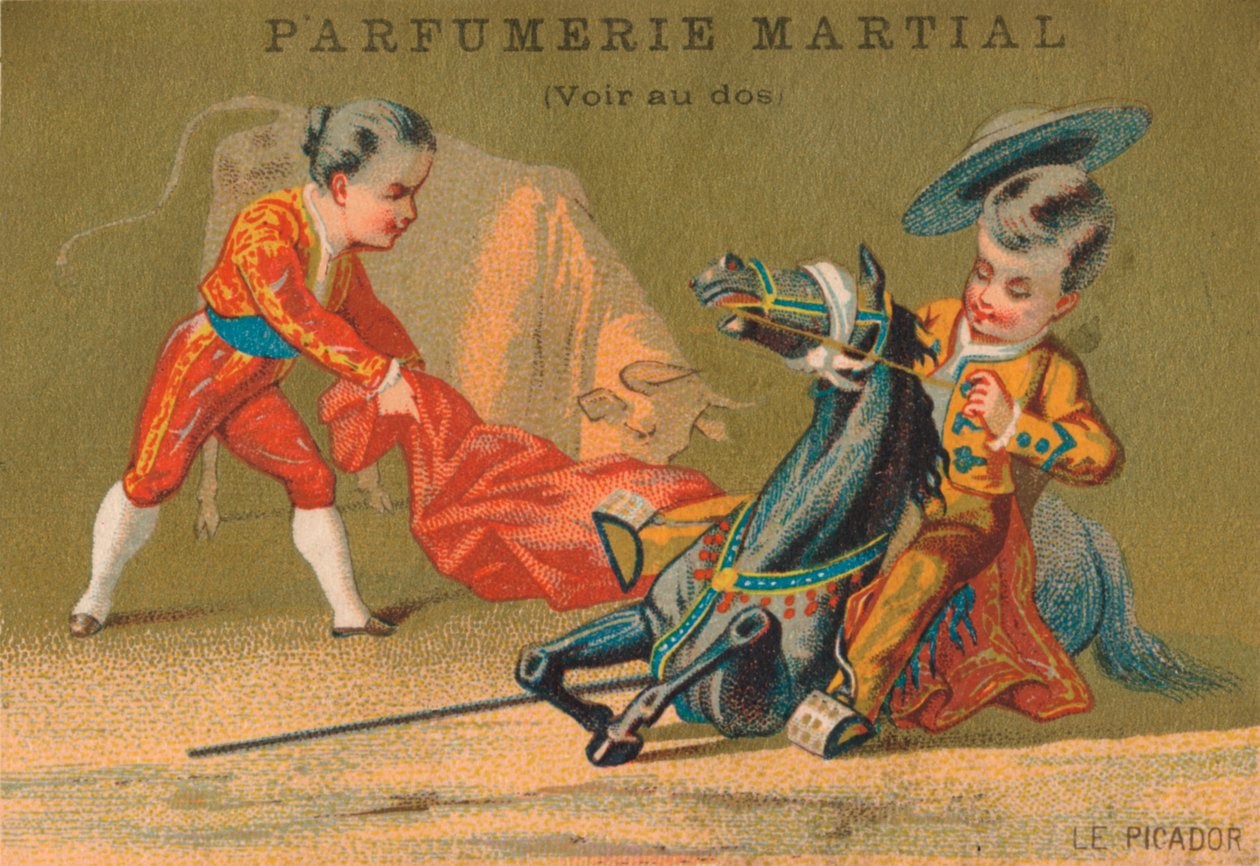 Dzieci jako Picador i Matador, ok. 1910 autorstwa Unbekannt