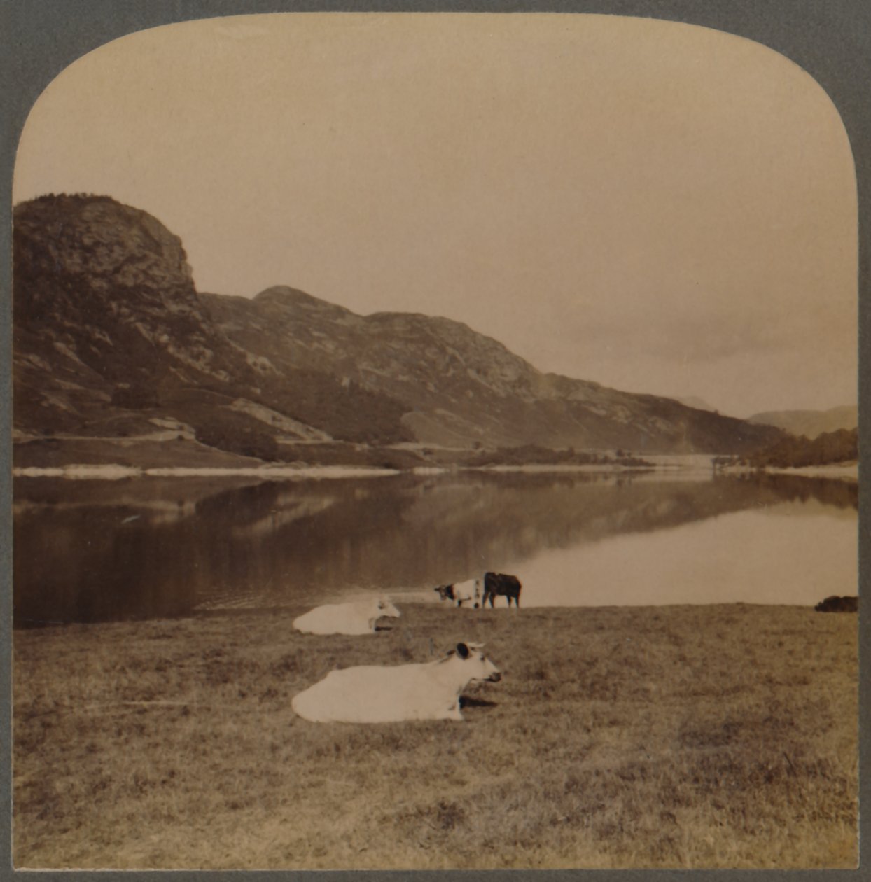 Thirlmere, zbiornik na jeziorze, wodociągi Manchesteru oddalonego o 96 mil, Lake District, inż. autorstwa Unbekannt