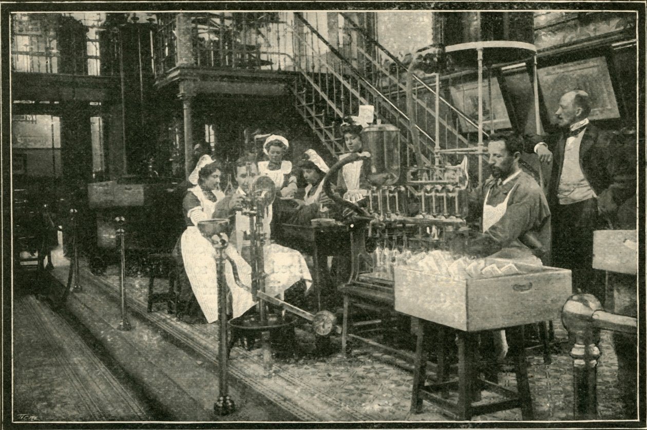 To jest wnętrze jednej z gorzelni carskich, 1901. autorstwa Unbekannt