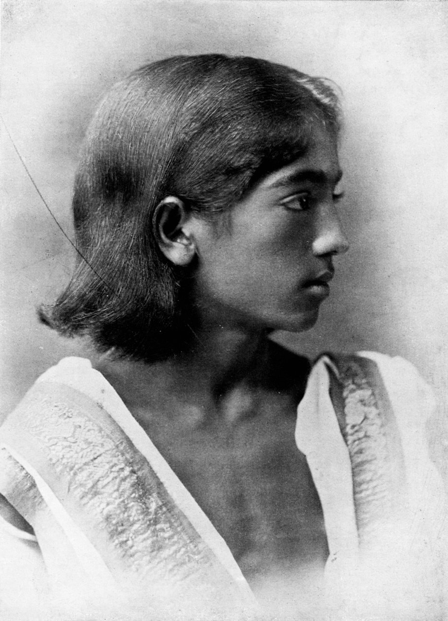To jest fotografia J. Krishnamurtiego, c1911, 1911 autorstwa Unbekannt