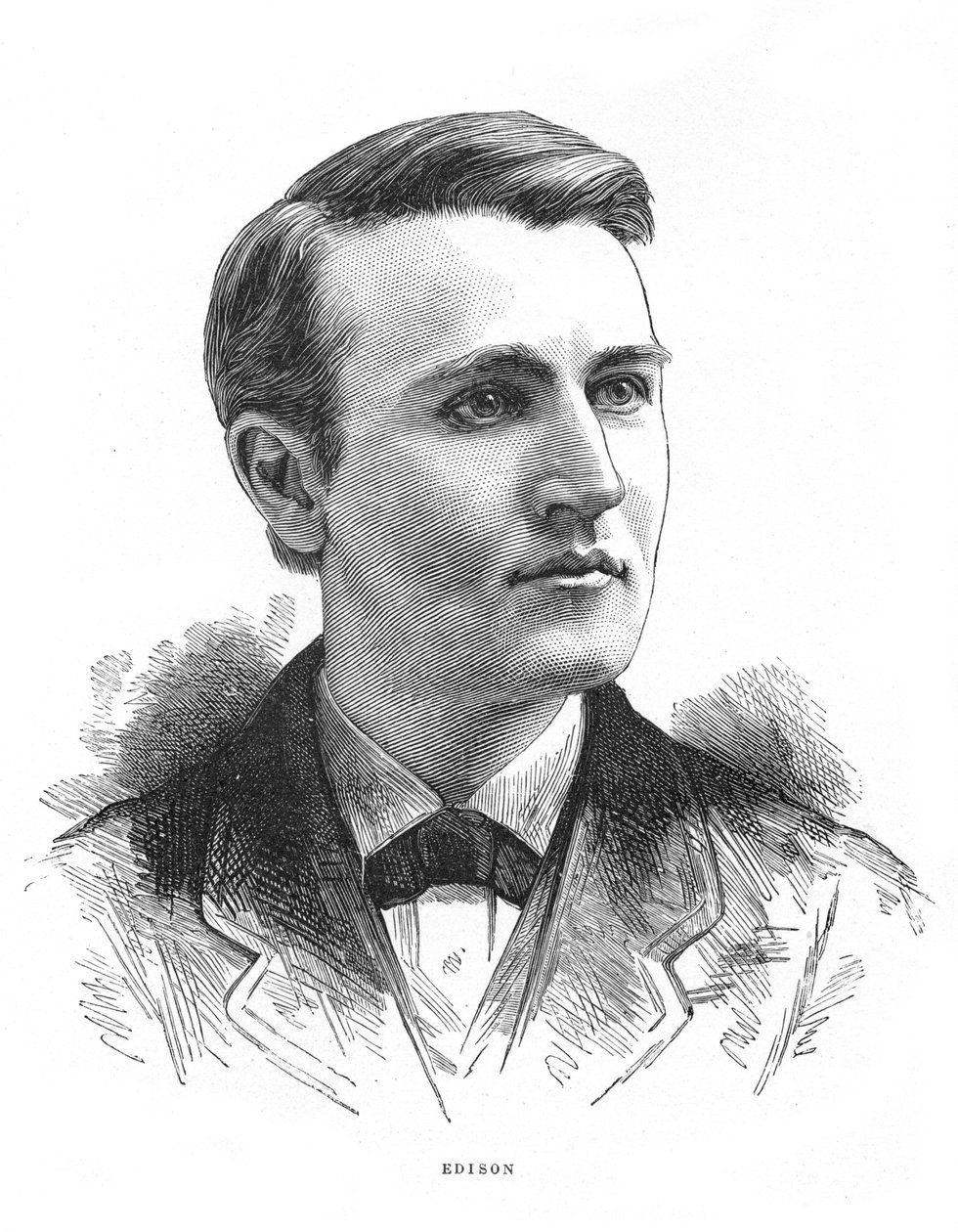 Thomas Alva Edison, amerykański wynalazca, ok. 1879 r. autorstwa Unbekannt