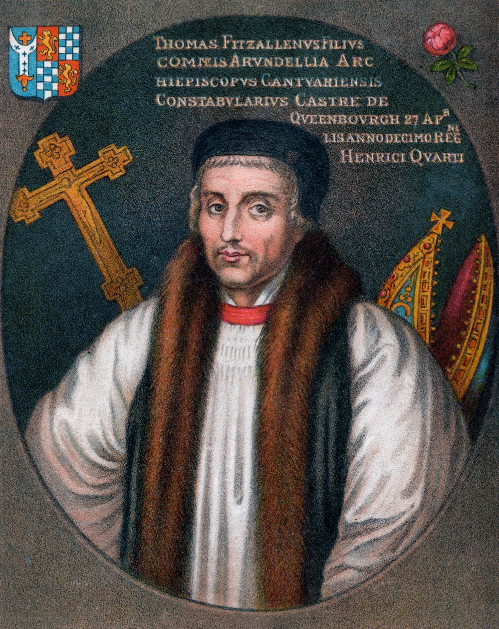 Thomas Arundel, arcybiskup Canterbury i lord kanclerz autorstwa Unbekannt