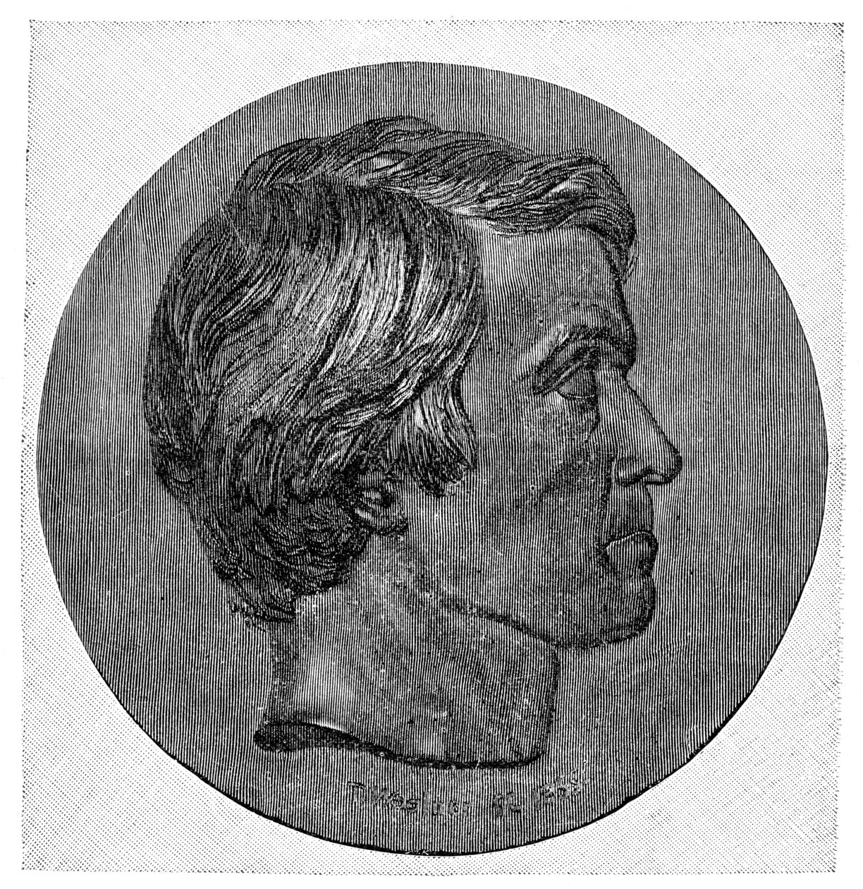 Thomas Carlyle, szkocki eseista, satyryk i historyk, XIX wiek autorstwa Unbekannt