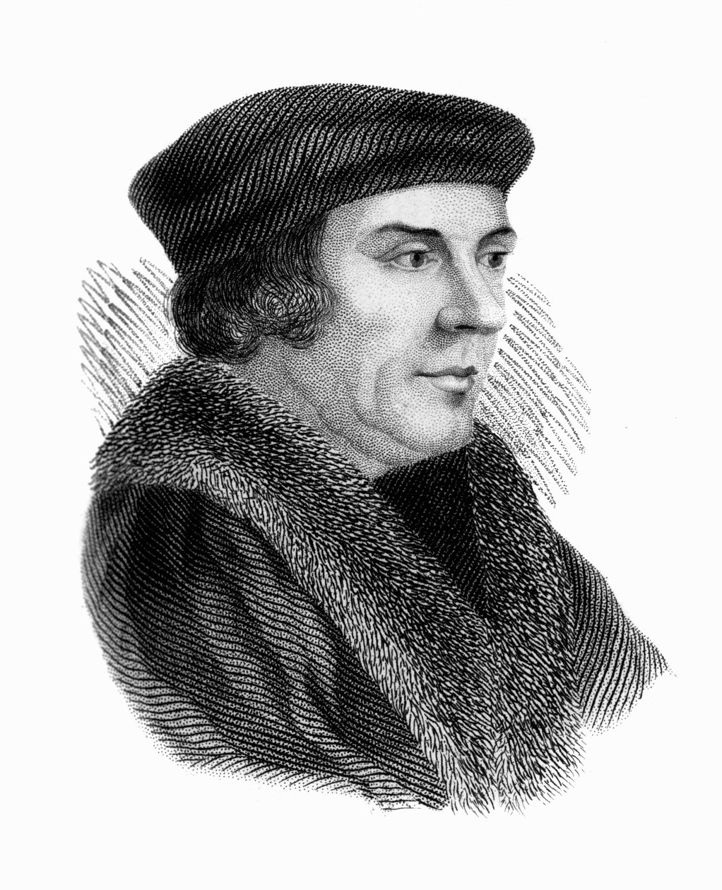 Thomas Cromwell, 1. hrabia Essex, angielski mąż stanu, 1823 autorstwa Unbekannt