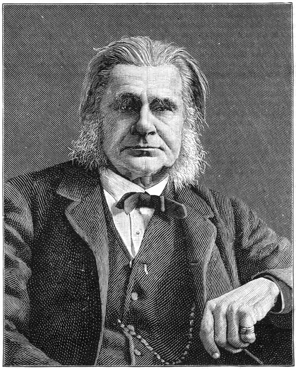 Thomas Henry Huxley, brytyjski biolog, 1897 autorstwa Unbekannt