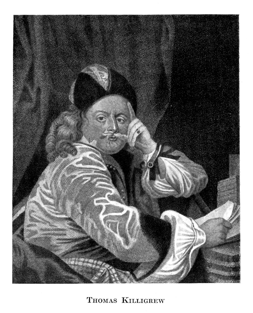 Thomas Killigrew 1612-1683, angielski dramaturg i kierownik teatru, XIX w. autorstwa Unbekannt