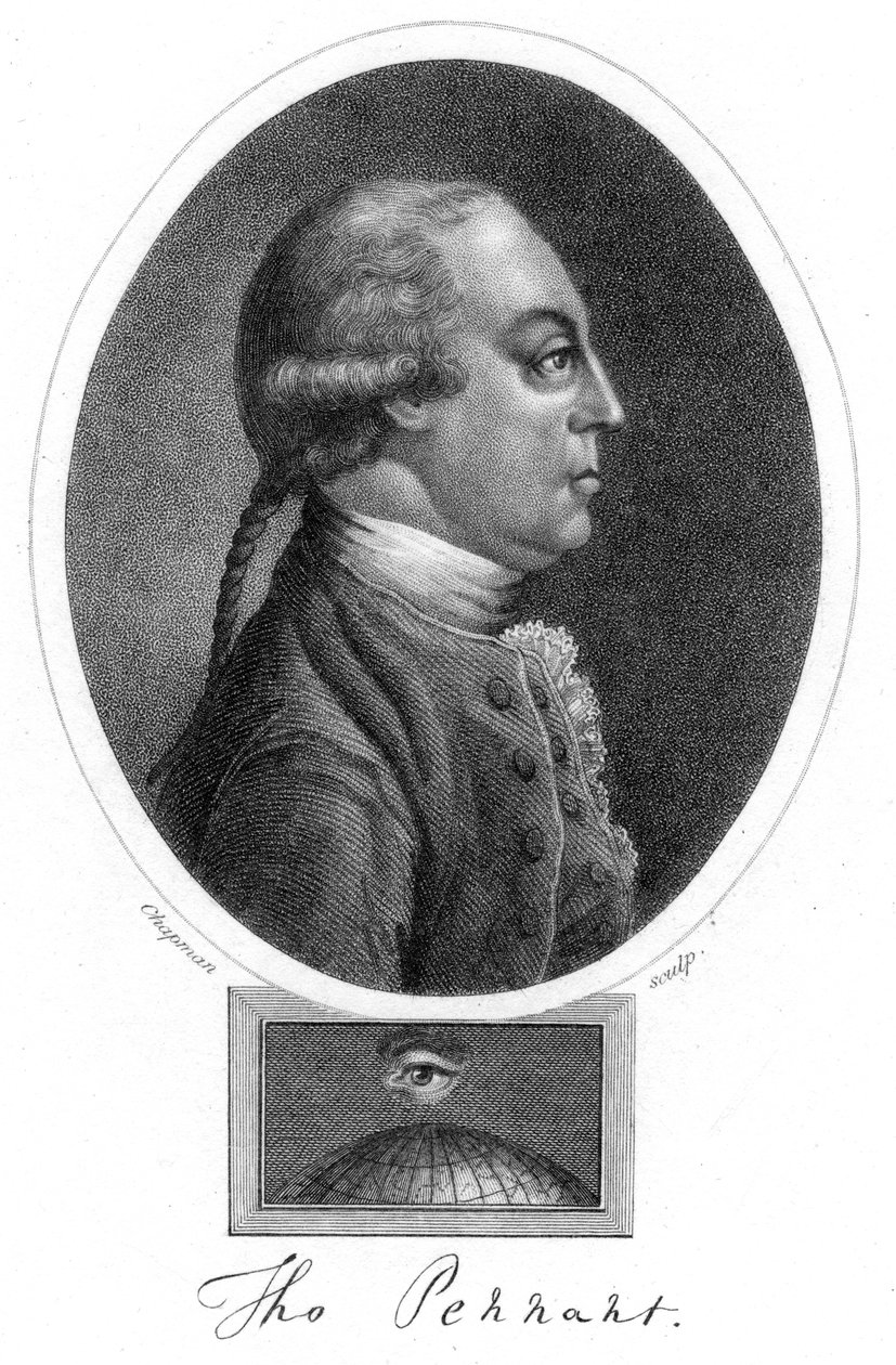 Thomas Pennant, XVIII-wieczny brytyjski zoolog, pisarz i podróżnik, 1823 autorstwa Unbekannt