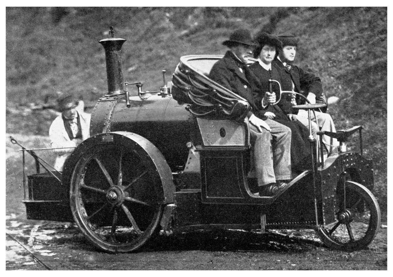 Wagon parowy Thomasa Ricketta, 1860 1956 autorstwa Unbekannt