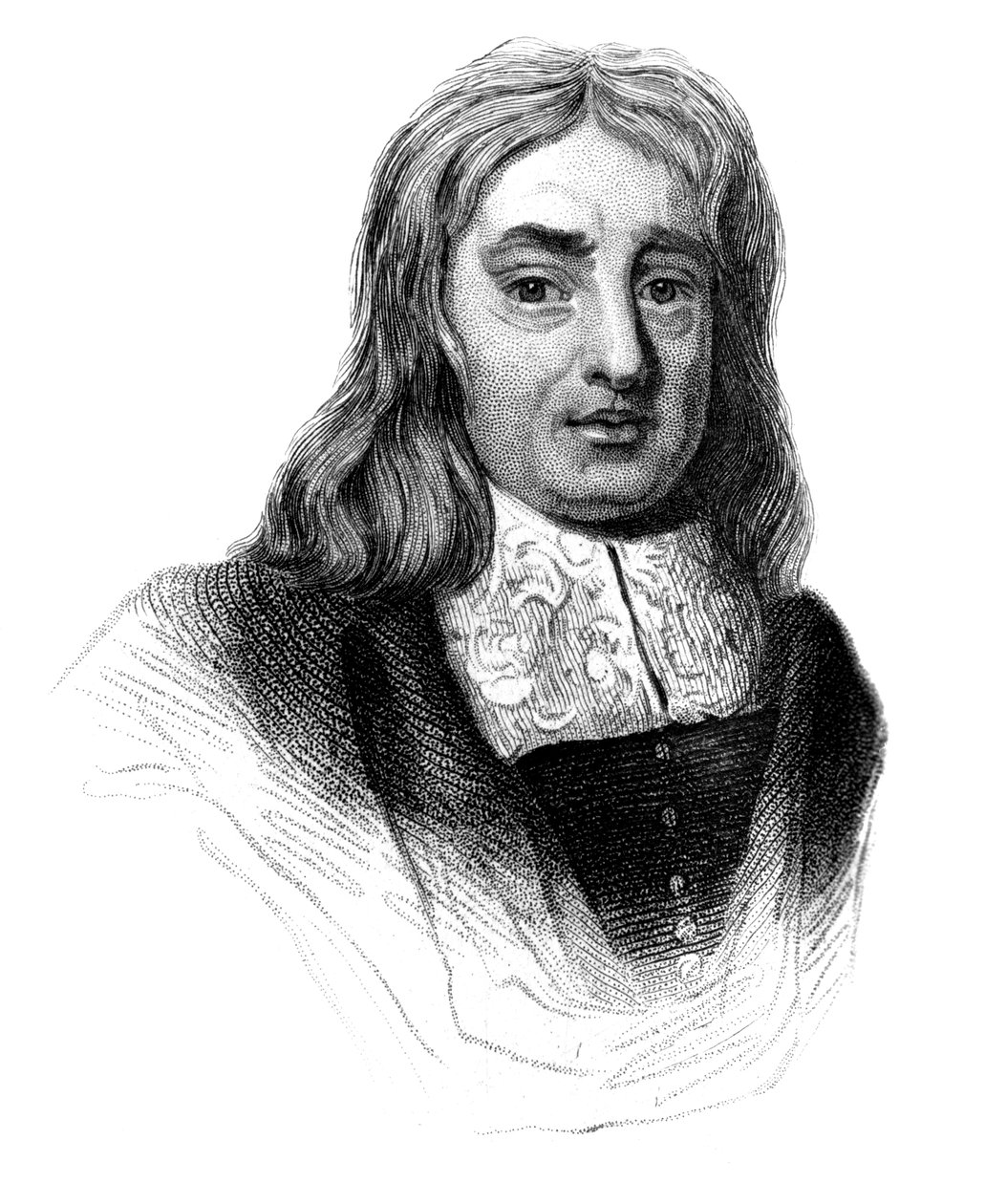 Thomas Sydenham, XVII-wieczny lekarz angielski, ok. 1850 r. autorstwa Unbekannt