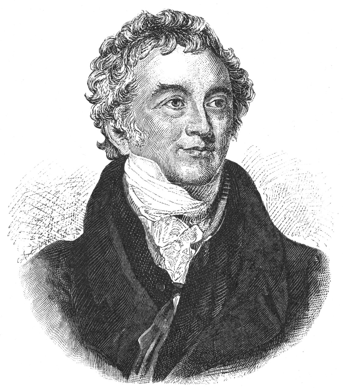 Thomas Young 1773-1829, fizyk i egiptolog, XIX wiek autorstwa Unbekannt