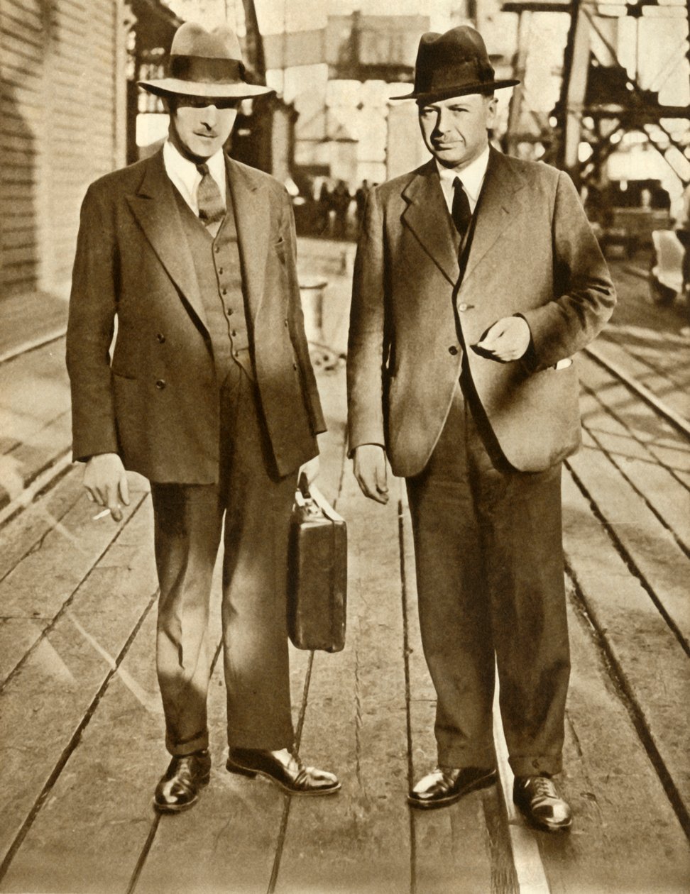 Thornton i MacDonald uwolnieni po aferze Metro-Vickers, 1933, 1935. autorstwa Unbekannt