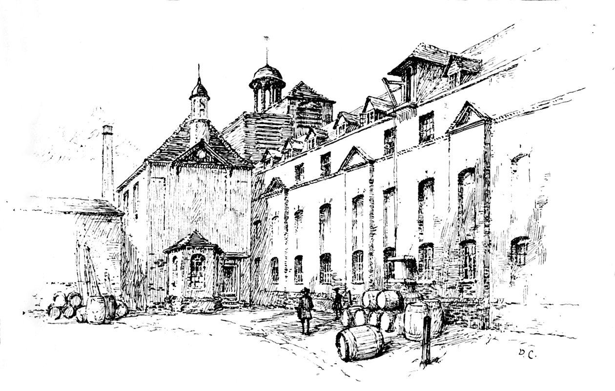 Browar Thrales, Southwark, 1907 autorstwa Unbekannt