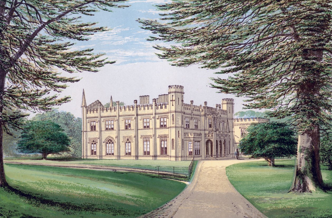 Thrybergh Park, South Yorkshire, koniec XIX wieku autorstwa Unbekannt