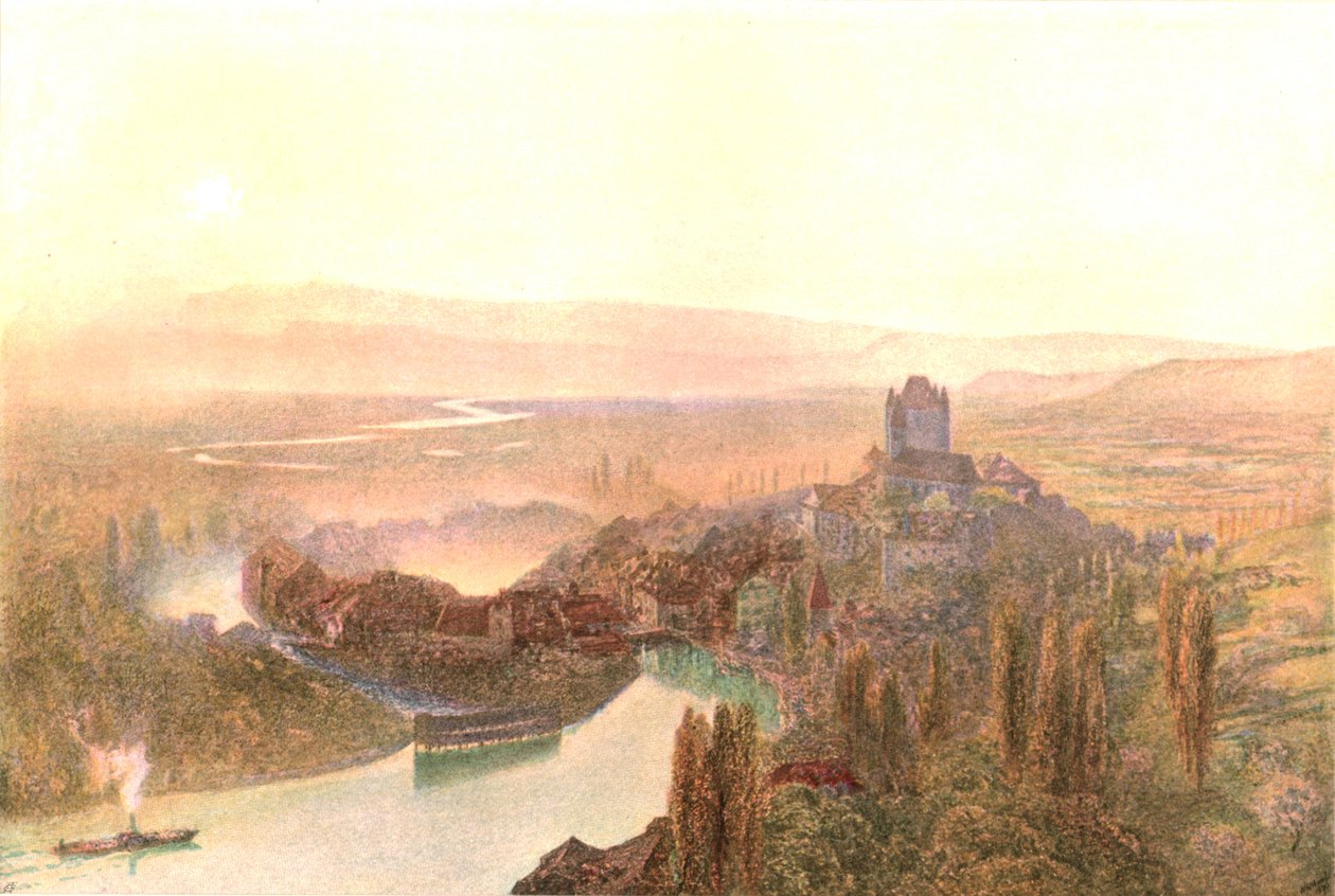 Thun, Wieczór, ok. 1870, ok. 1900. autorstwa Unbekannt