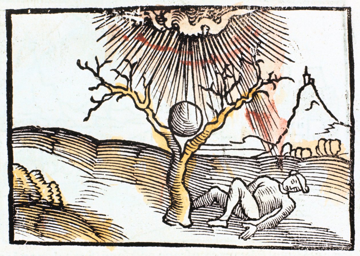 Piorun lub błyskawica, 1508. autorstwa Unbekannt