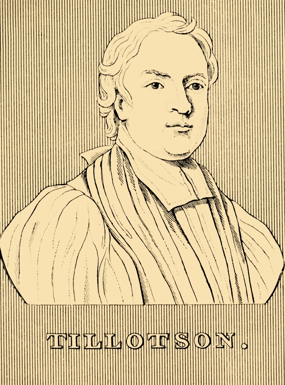 Tillotson, 1630-1694, 1830. autorstwa Unbekannt