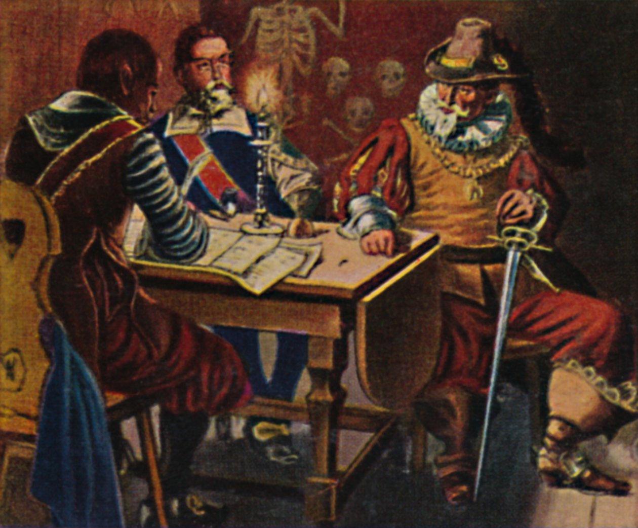 Do 1559-1632. - Grawerowanie wg obrazu A. van Dycka, 1934. autorstwa Unbekannt