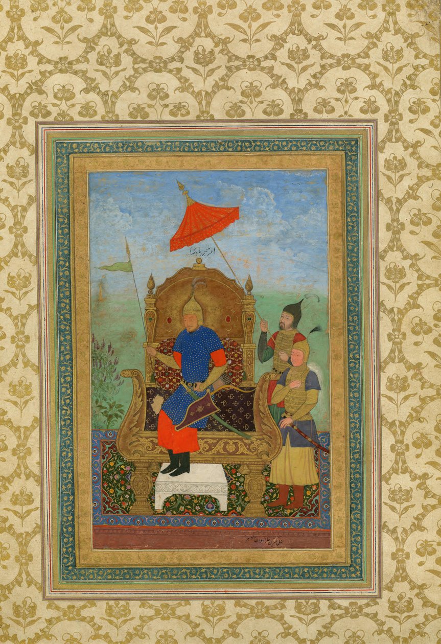 Timur Khan z 1625 r autorstwa Unbekannt