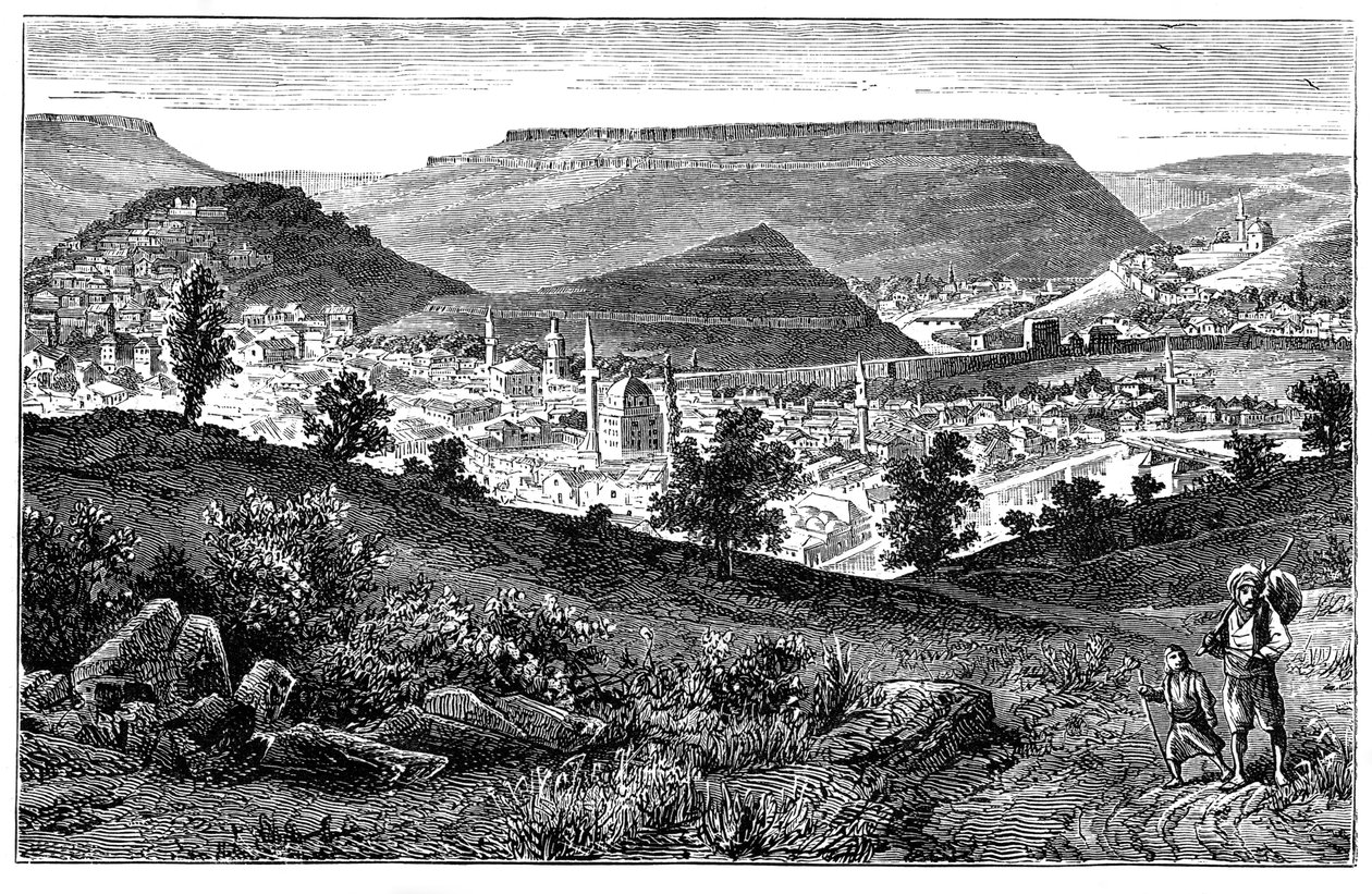 Tirnova, stara stolica Bułgarii, ok. 1890 autorstwa Unbekannt