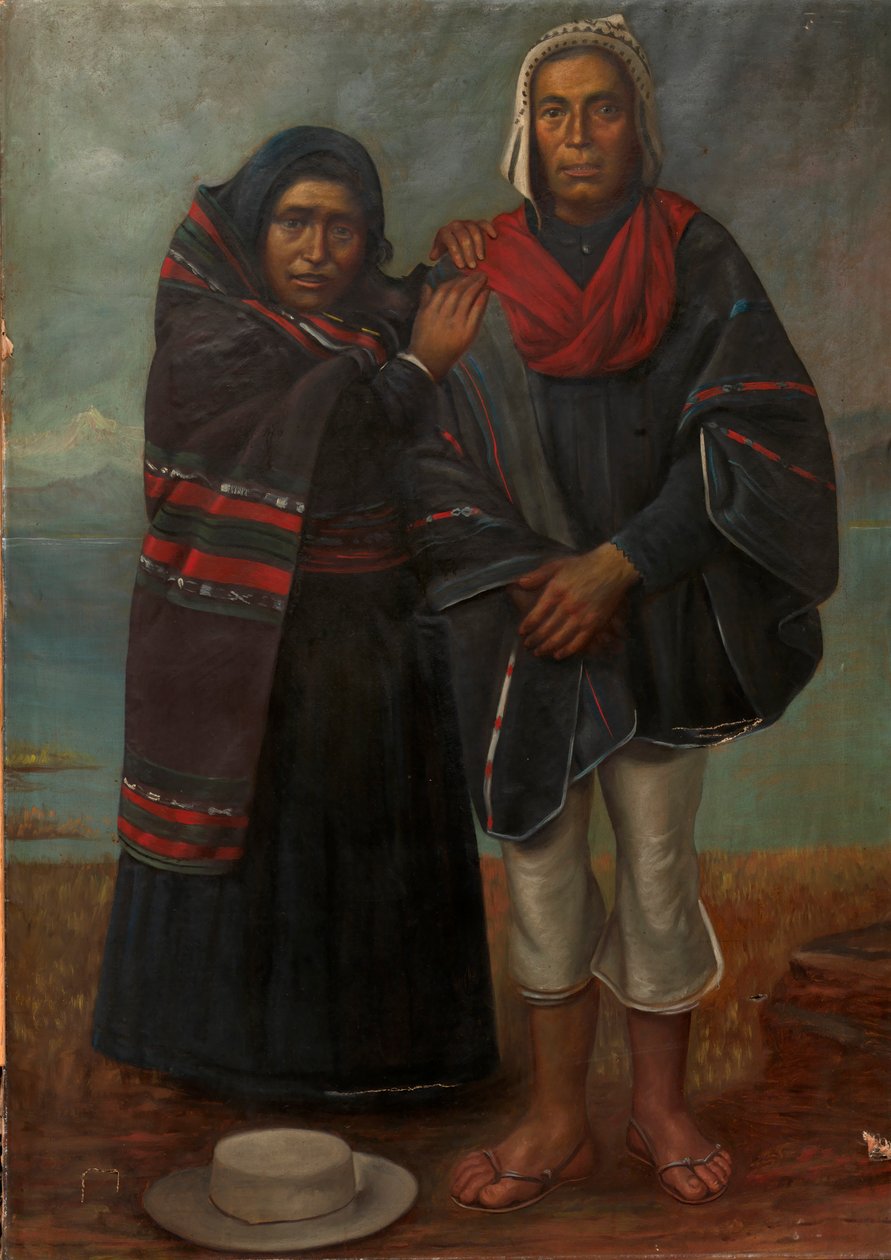 Titica Indianie Ajmara, ca. 1890-1892. autorstwa Unbekannt