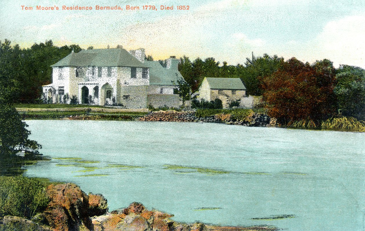 Rezydencja Toma Moorsa, Bermudy, ok. 1900 autorstwa Unbekannt