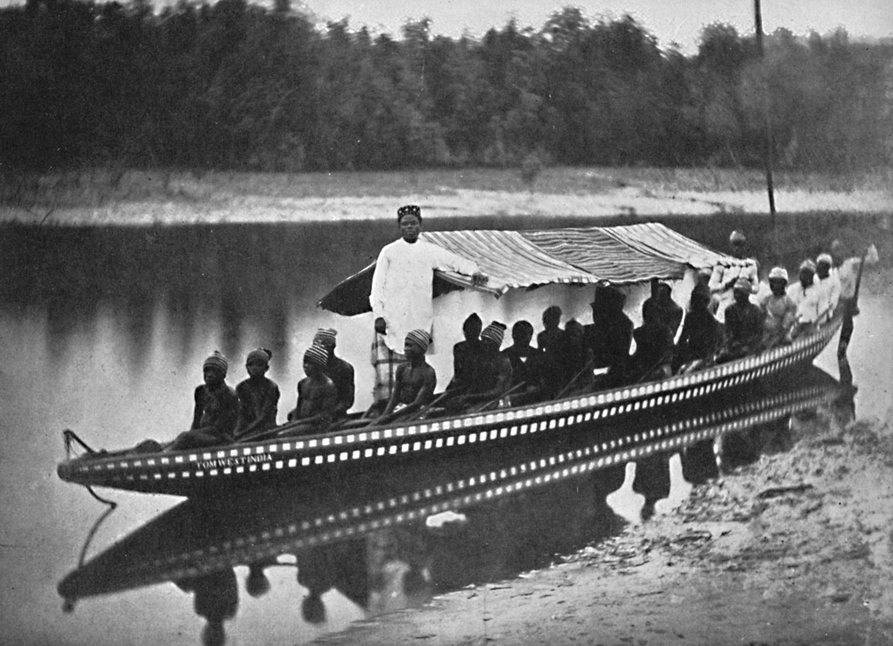 Kajak Tom West Indias, New Calabar, Południowa Nigeria, 1912 autorstwa Unbekannt