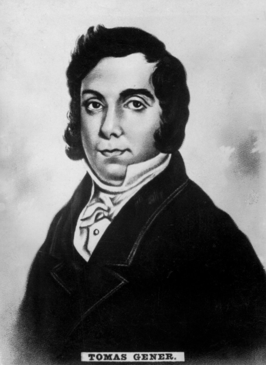Tomas Gener, 1787-1835, lata 20. autorstwa Unbekannt
