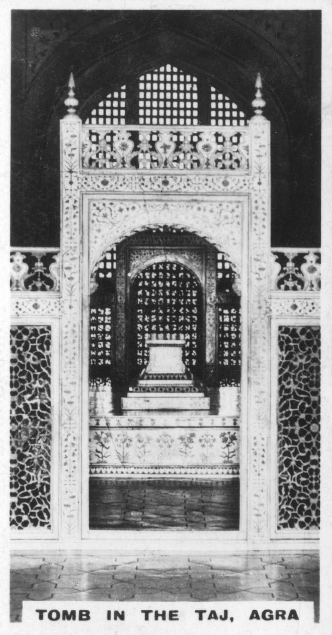 Grób w Taj, Agra, Uttar Pradesh, Indie, ok. 1925. autorstwa Unbekannt