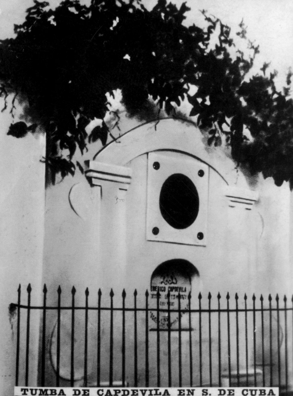 Grób Capdevili w Santiago de Cuba, 1871, 1920 autorstwa Unbekannt