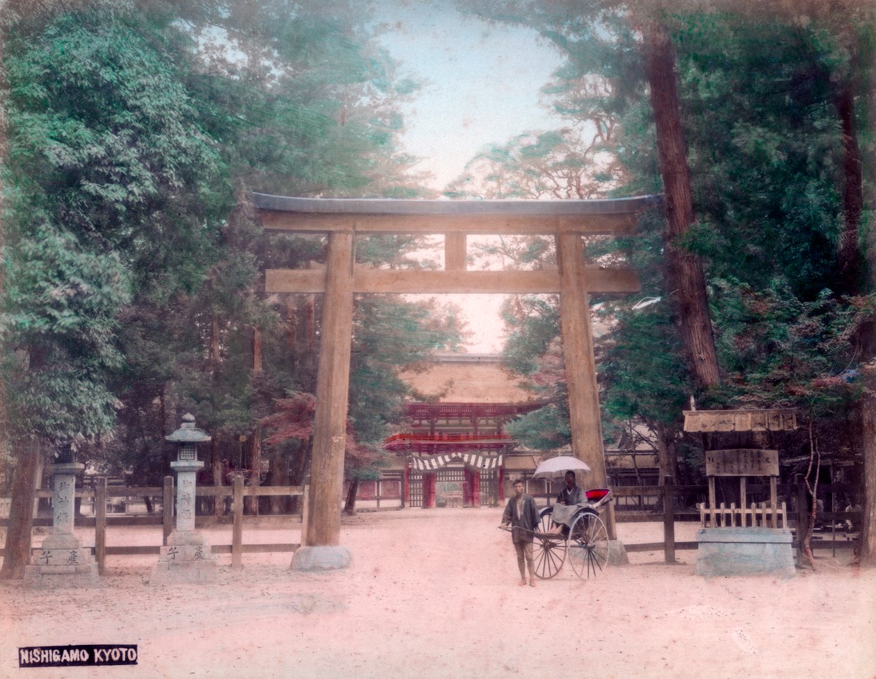 Torii, ręka sh, Shigeru Nishiga, Ito, Japonia autorstwa Unbekannt
