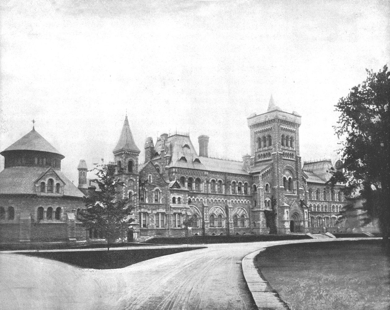 Uniwersytet Toronto, Toronto, Kanada, ok. 1900. autorstwa Unbekannt