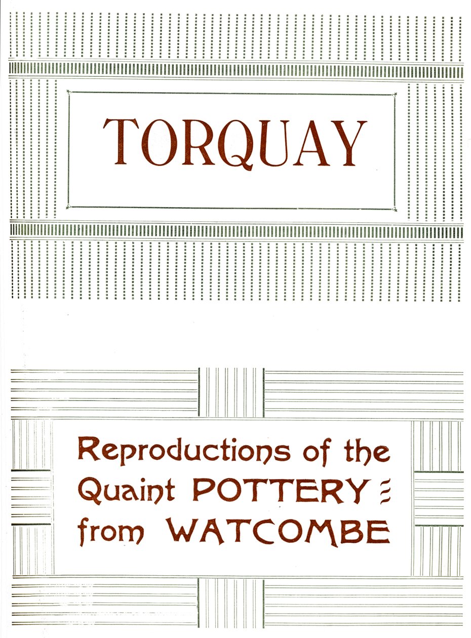 Torquay - Reprodukcje osobliwej ceramiki z Watcombe, 1919 autorstwa Unbekannt