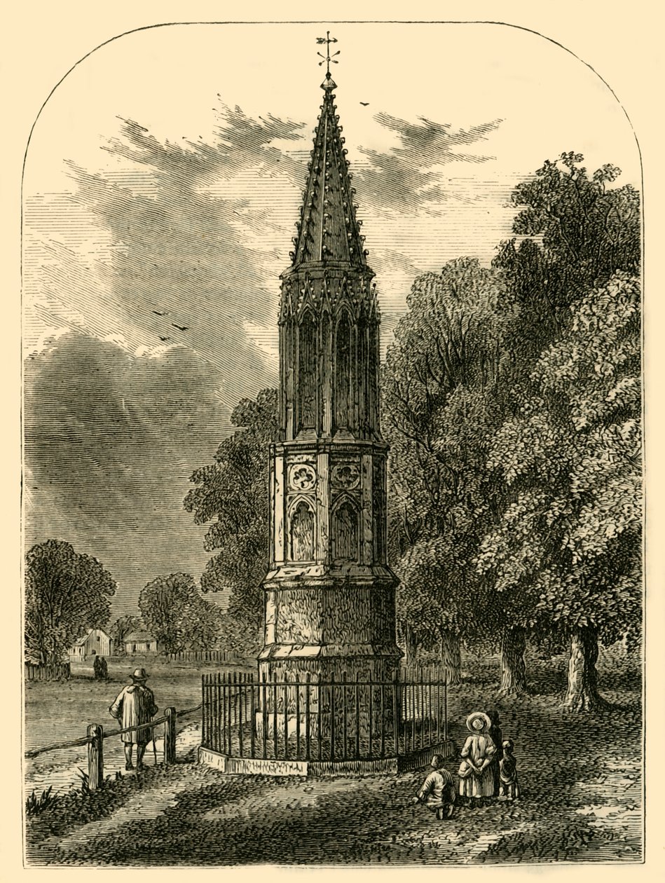 Tottenham High Cross, 1820, c1876. autorstwa Unbekannt
