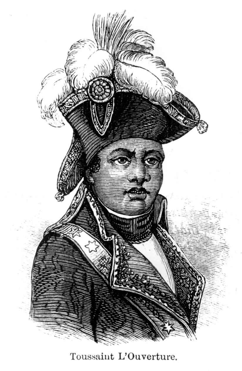Toussaint Louverture, przywódca haitańskiej rewolucji, 1873 autorstwa Unbekannt