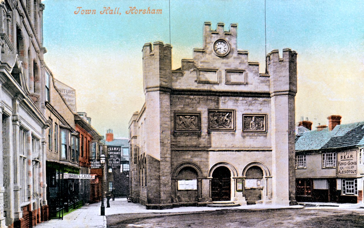 Ratusz, Horsham, 1906 autorstwa Unbekannt
