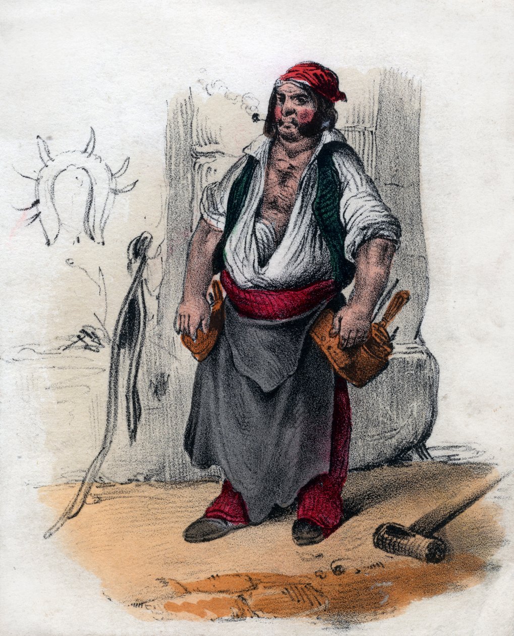 Kupiec, XIX w. autorstwa Unbekannt