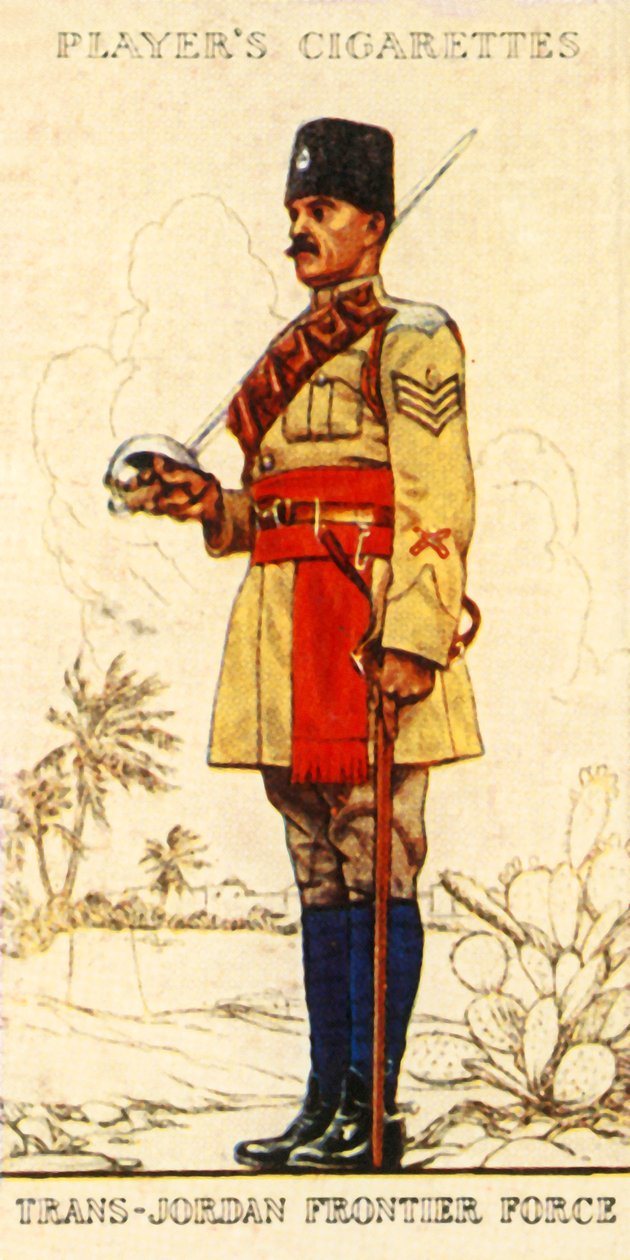 Transjordańskie Siły Graniczne, 1936. autorstwa Unbekannt