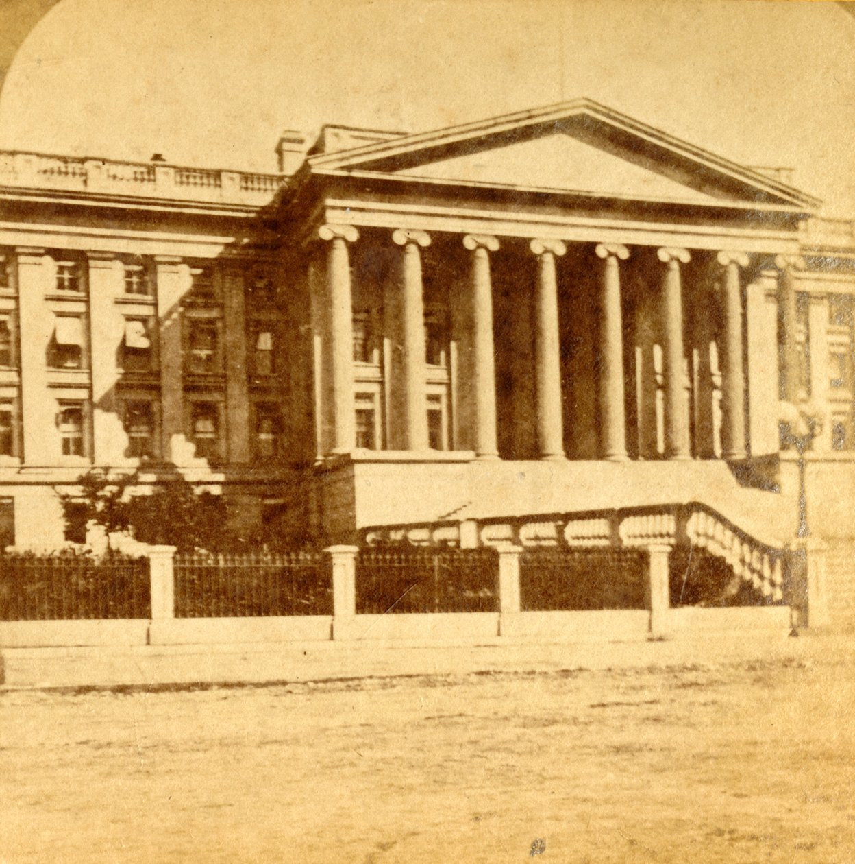 Departament Skarbu, Waszyngton, D.C., ok. 1880 r. autorstwa Unbekannt