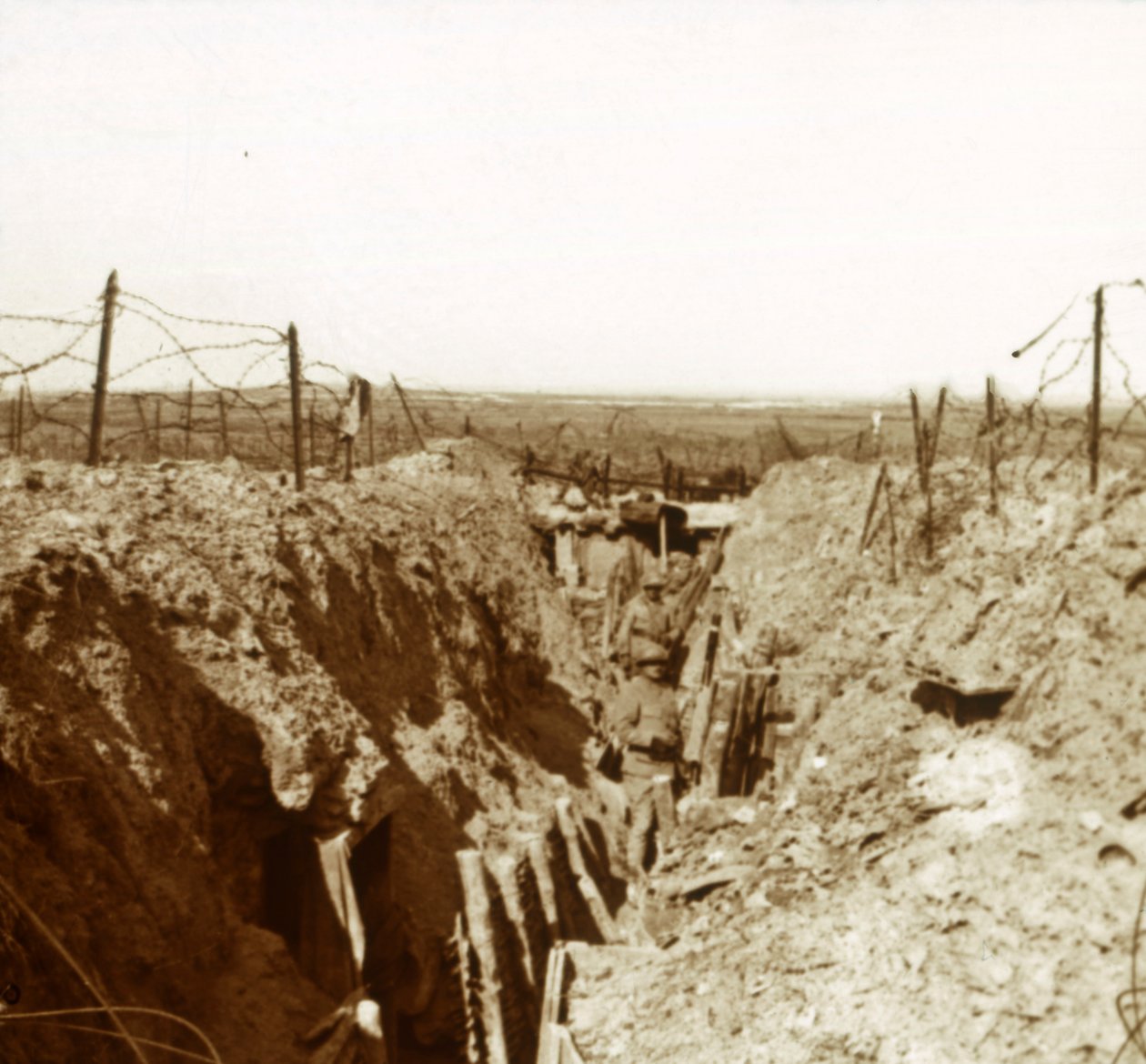 Okopy, c1914-c1918 autorstwa Unbekannt