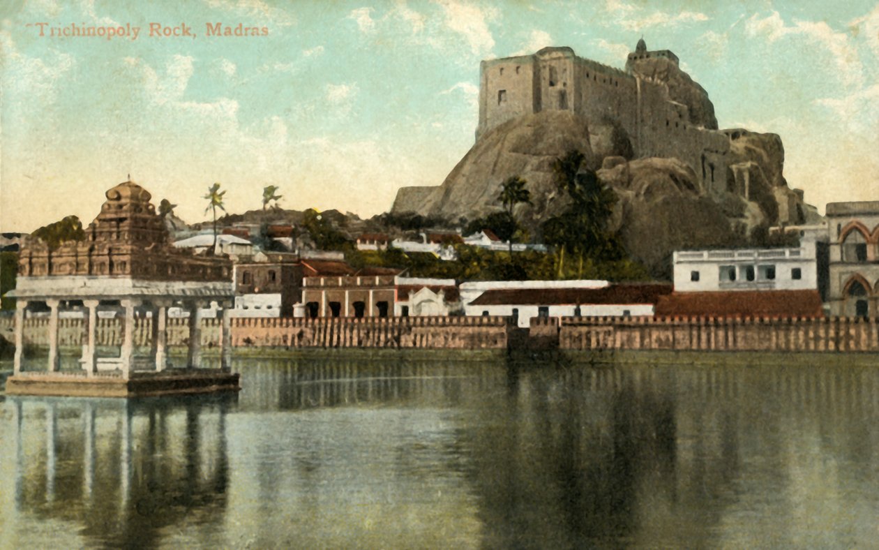 Skała Trichinopoly, Madras, 1917. autorstwa Unbekannt
