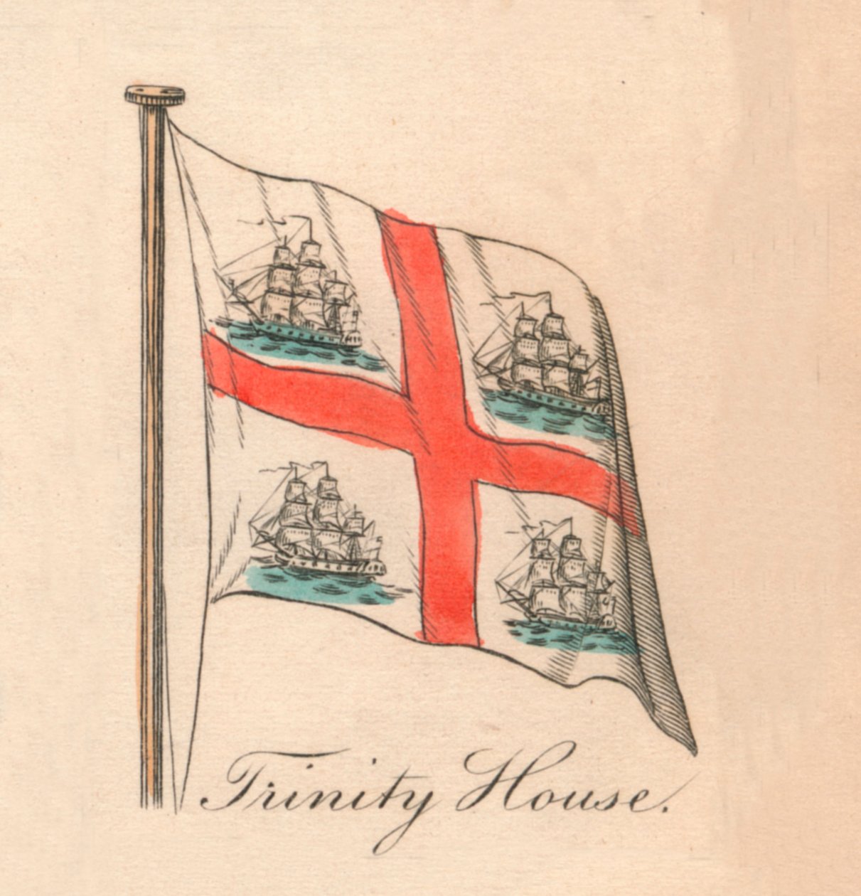 Dom Trójcy, 1838 autorstwa Unbekannt