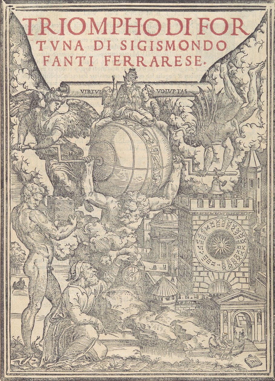 Triompho di Fortuna, styczeń 1526. autorstwa Unbekannt