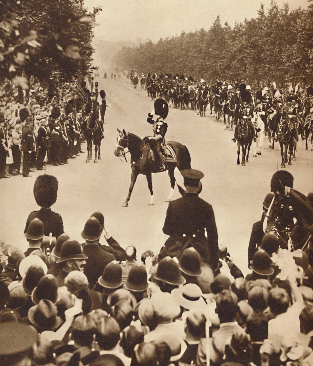 Trooping the Colour Pageantry, 1937 autorstwa Unbekannt