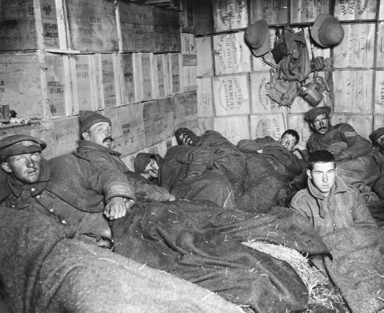 Oddziały w spoczynku, Dardanele, Turcja, 1915-1916 autorstwa Unbekannt