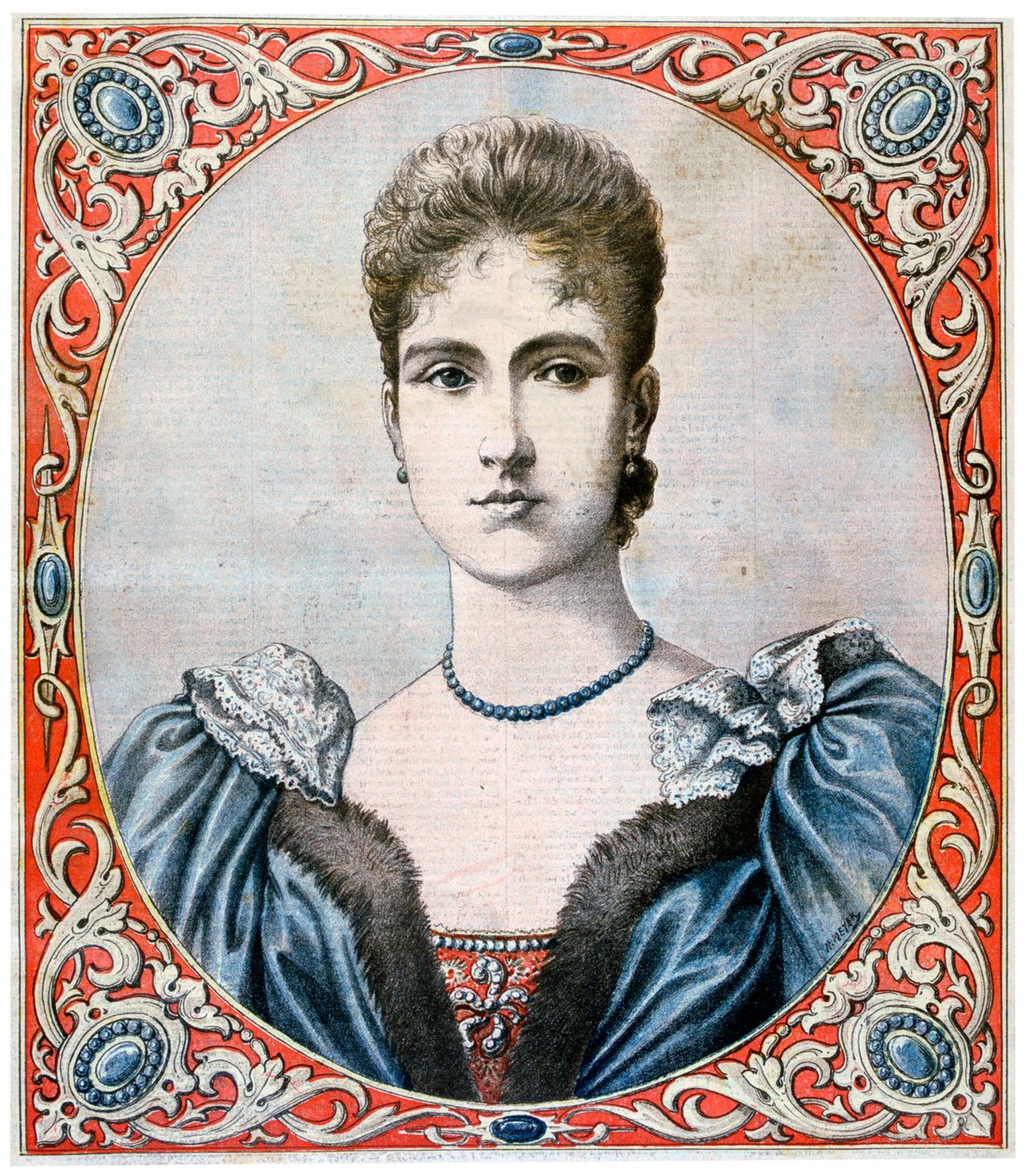 Caryca Aleksandra, małżonka cesarzowej Rosji, 1894 autorstwa Unbekannt