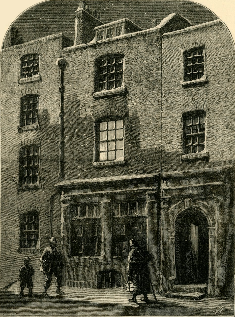 Dom Turnersów przy Maiden Lane, 1881. autorstwa Unbekannt