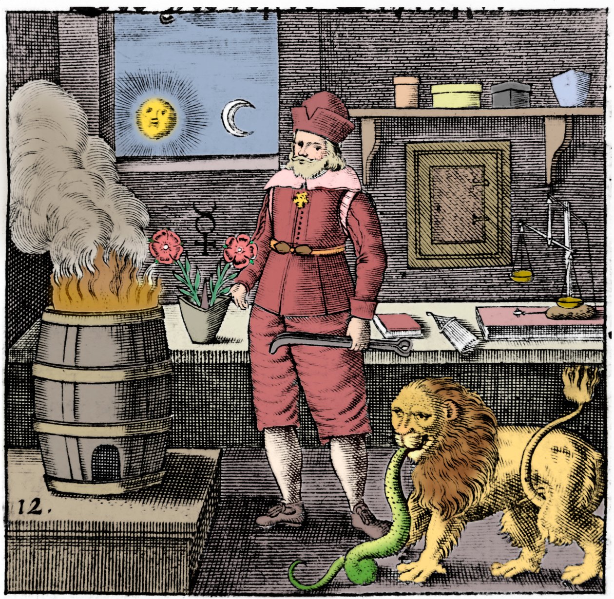 Dwunasty Klucz Bazylego Walentego, 1651 autorstwa Unbekannt